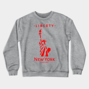Liberty Statue New York Since 1885 Crewneck Sweatshirt